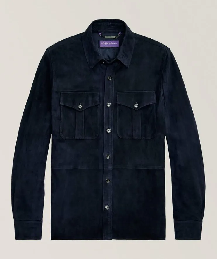 Barron Suede Overshirt