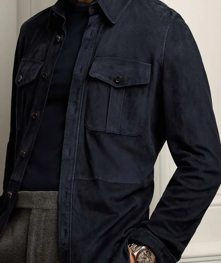 Barron Suede Overshirt