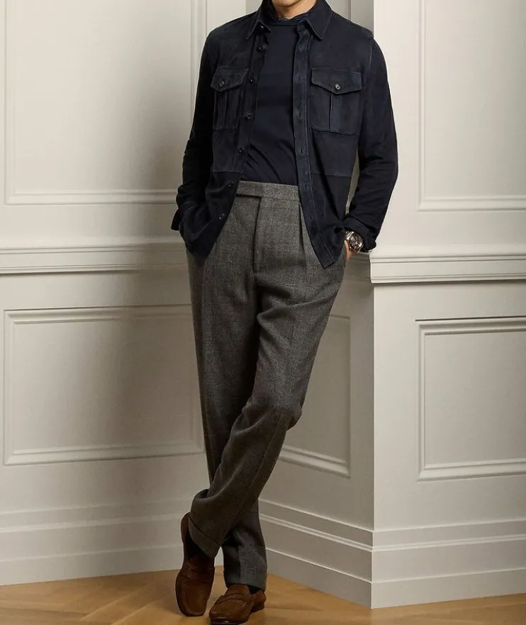 Barron Suede Overshirt