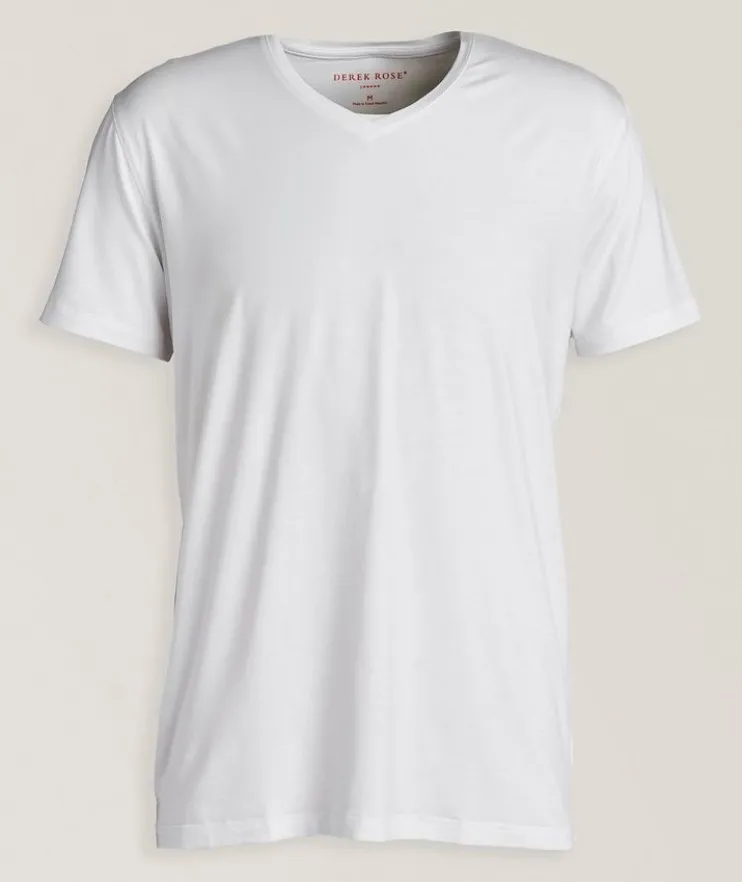 Basel Micro-Modal V-Neck T-Shirt