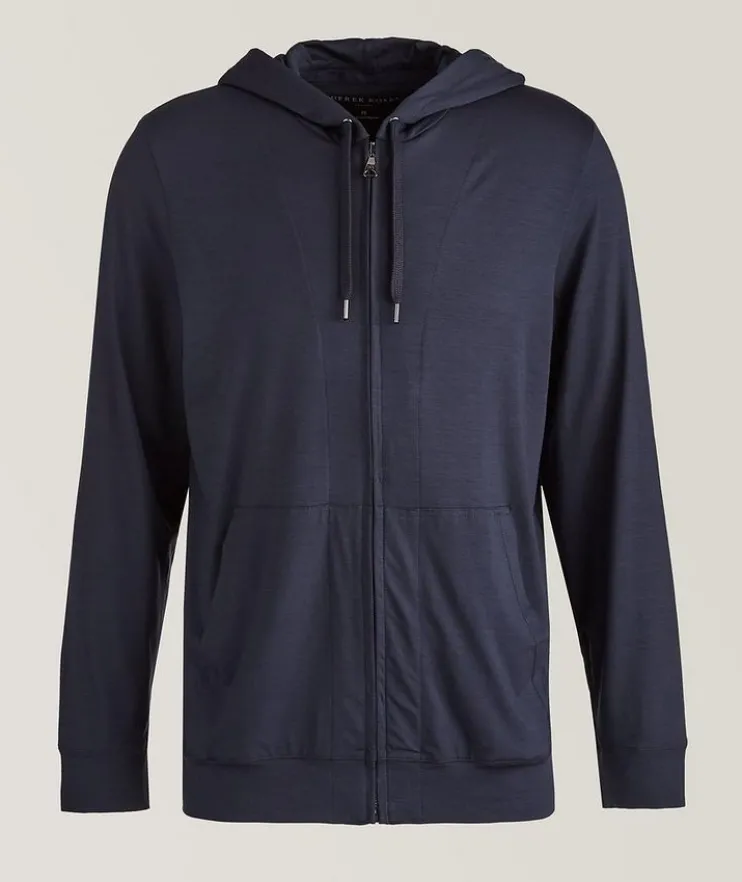 Basel Stretch-Micromodal Hooded Sweater