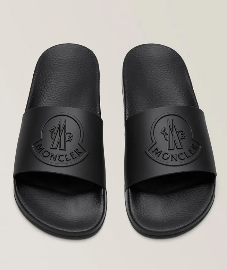 Basile Logo Slide Sandals