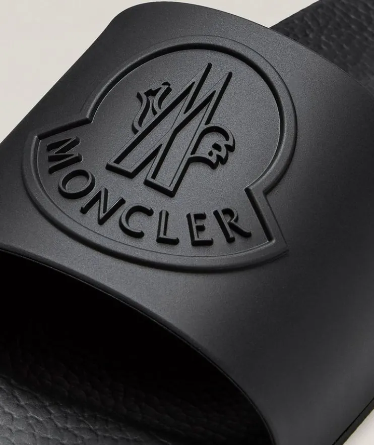 Basile Logo Slide Sandals