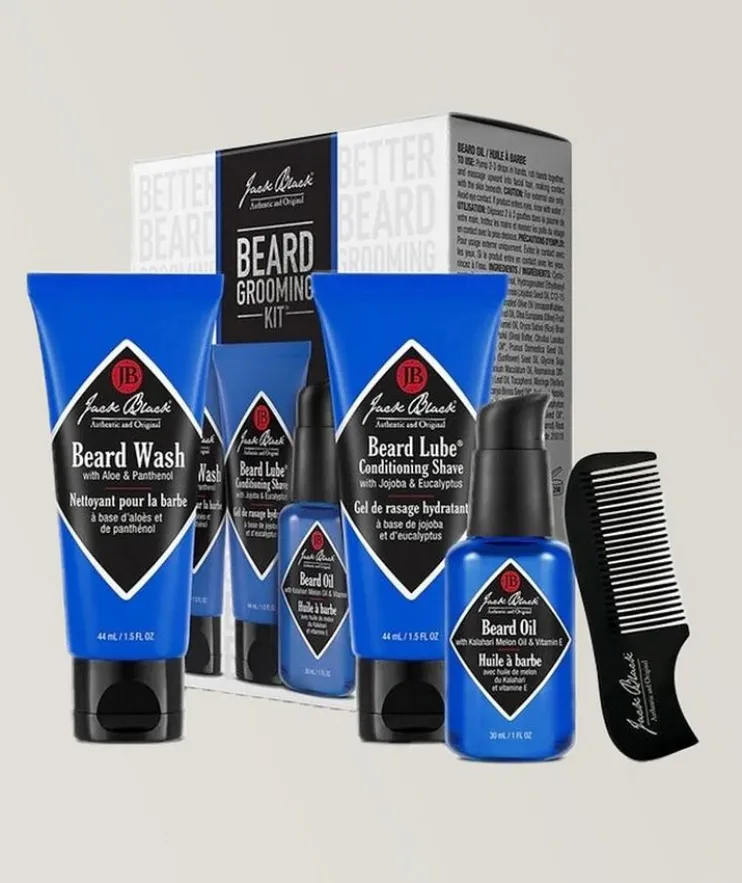 Beard Grooming 4pc Kit