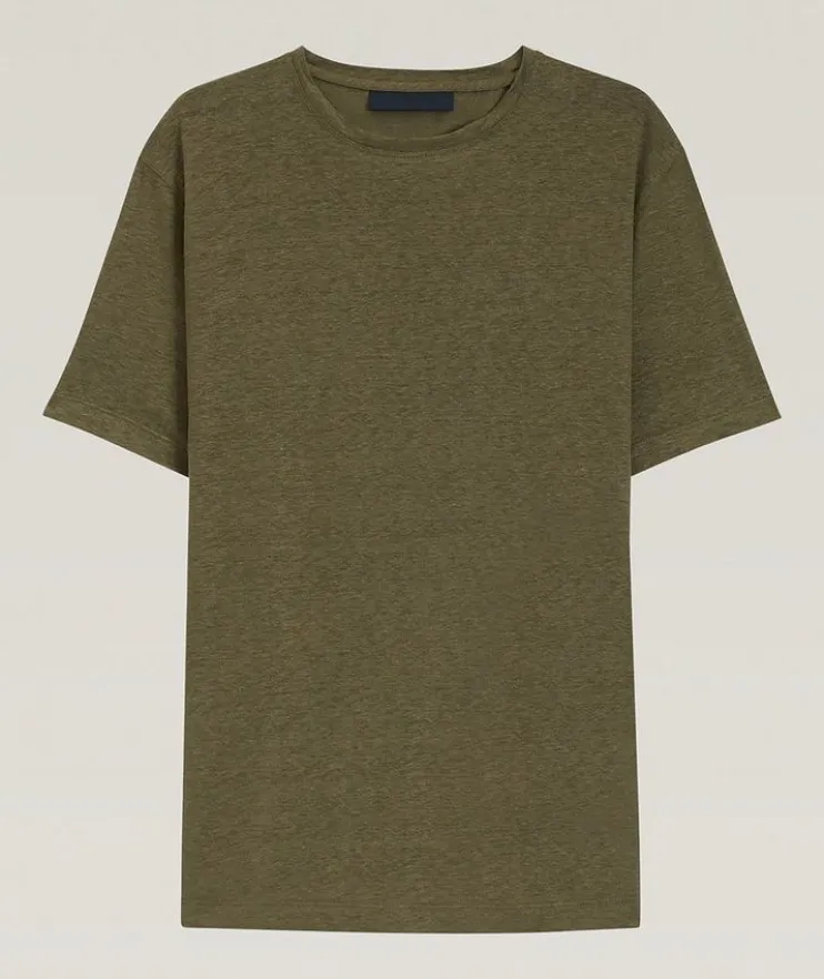 Beckham X BOSS Linen Crewneck T-Shirt
