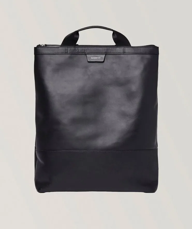 Beenie Leather Backpack Tote