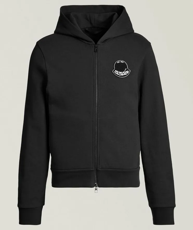 Bell Logo Zip-Up Hooded Sweater