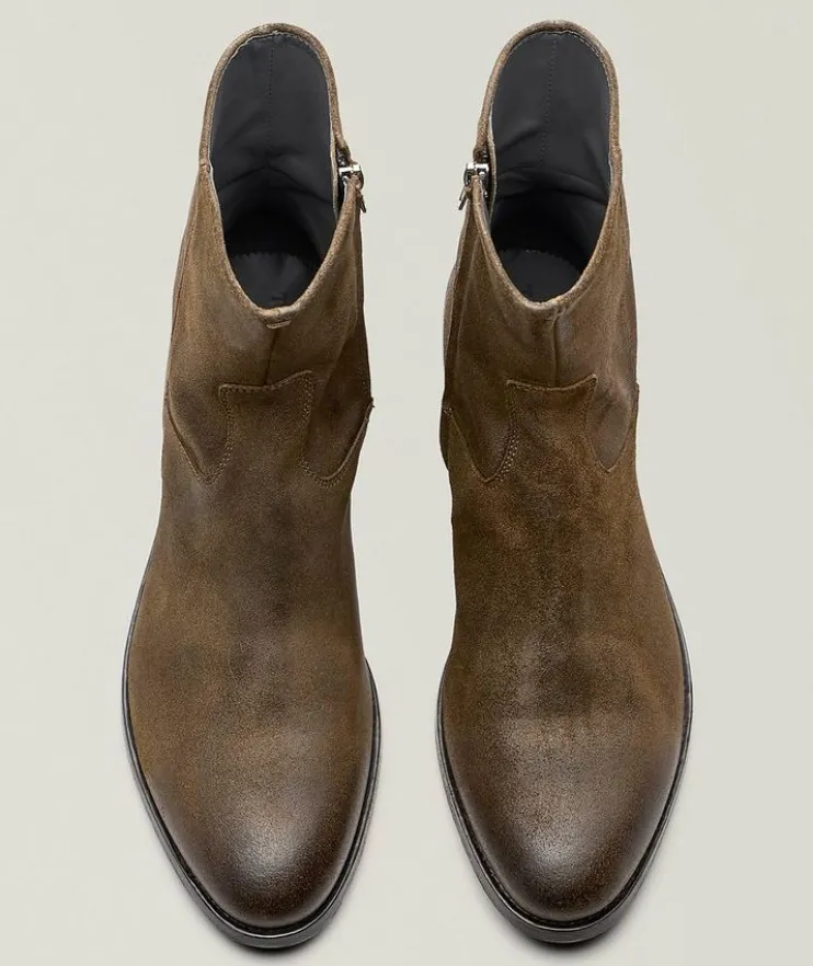 Belvedere Oiled Leather Boots