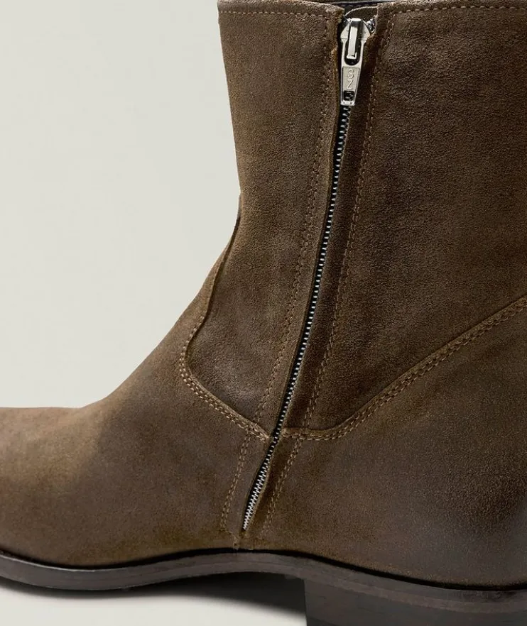 Belvedere Oiled Leather Boots