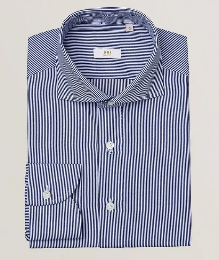 Bengal Stripe Cotton Dress Shirt