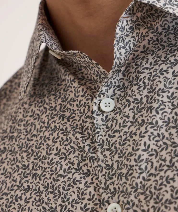 Botanical Cotton-Lyocell Shirt