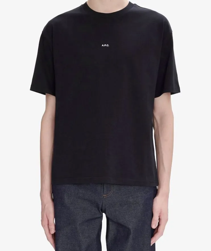 Boxy Micro-Logo Cotton T-Shirt