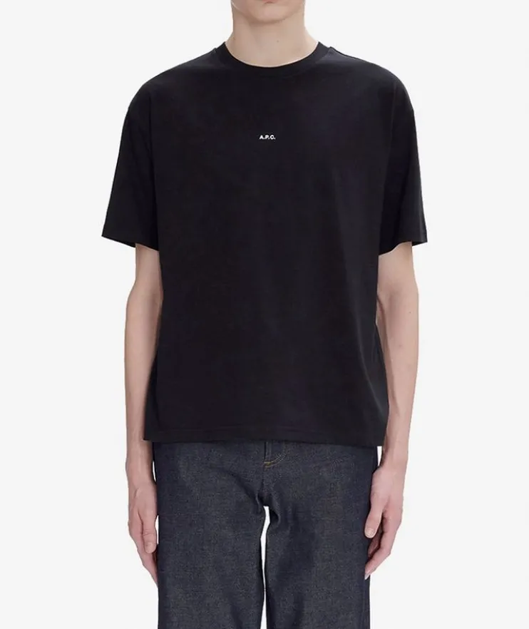 Boxy Micro-Logo Cotton T-Shirt