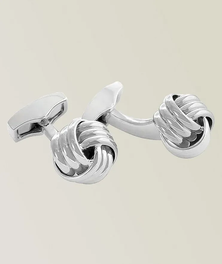 Braided Ropes Knot Cufflinks