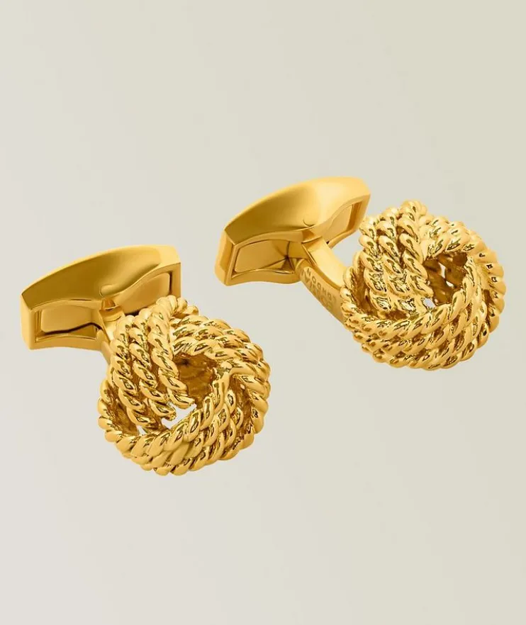 Braided Ropes Knot Cufflinks