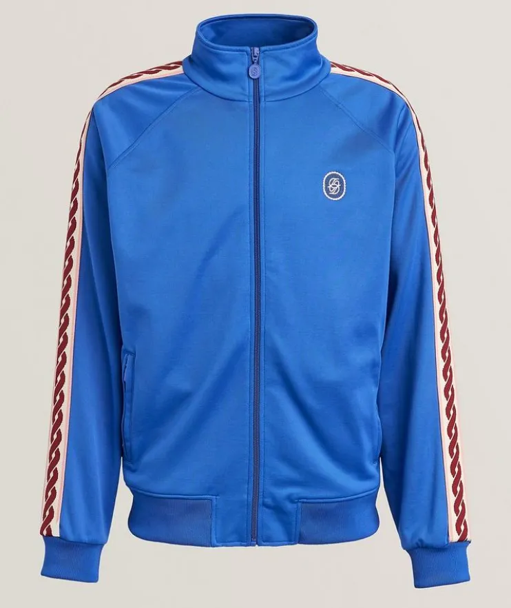 Braided Trim Track Jacket