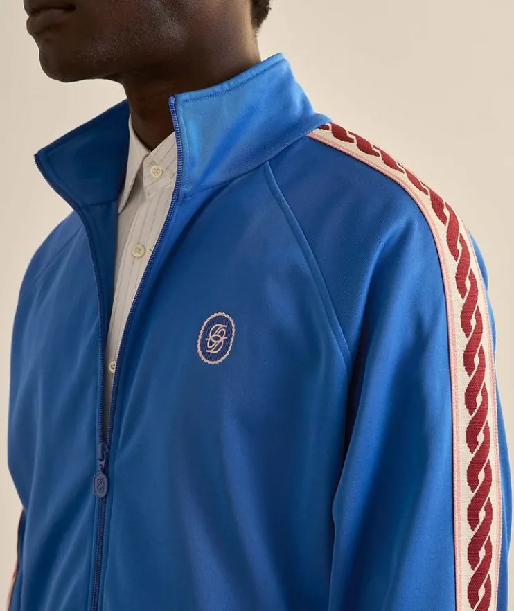 Braided Trim Track Jacket