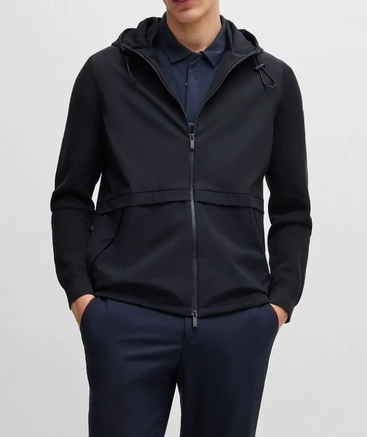 Brian Wool-Blend Softshell Jacket