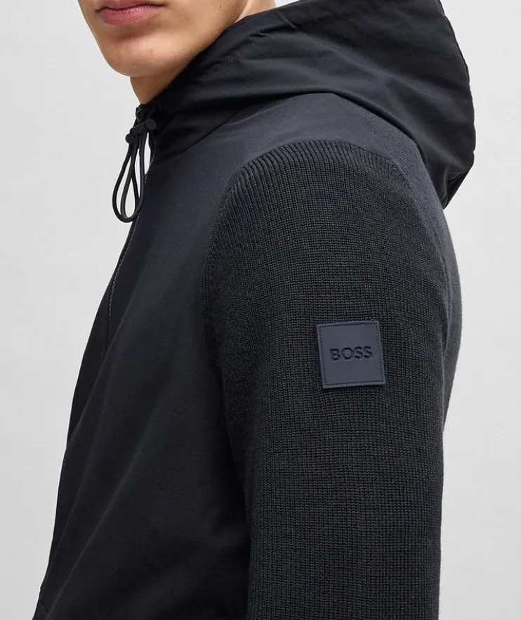 Brian Wool-Blend Softshell Jacket