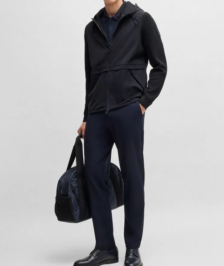 Brian Wool-Blend Softshell Jacket