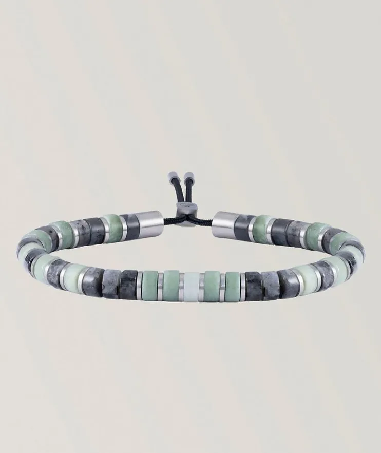 Brontide Adjustable Beaded Bracelet