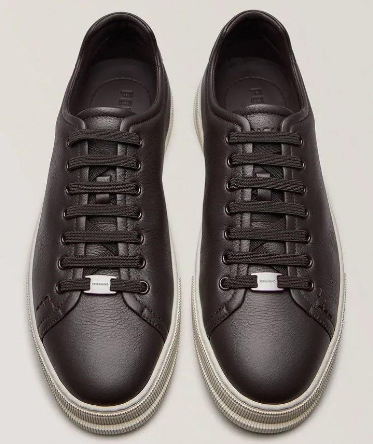 Bruce Leather Low-Top Sneakers