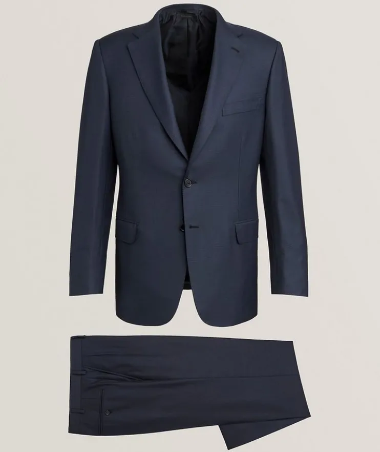 Brunico Prince of Wales Super 160's Wool Suit