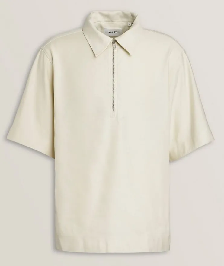 Bruno Quarter-Zip Polo Shirt