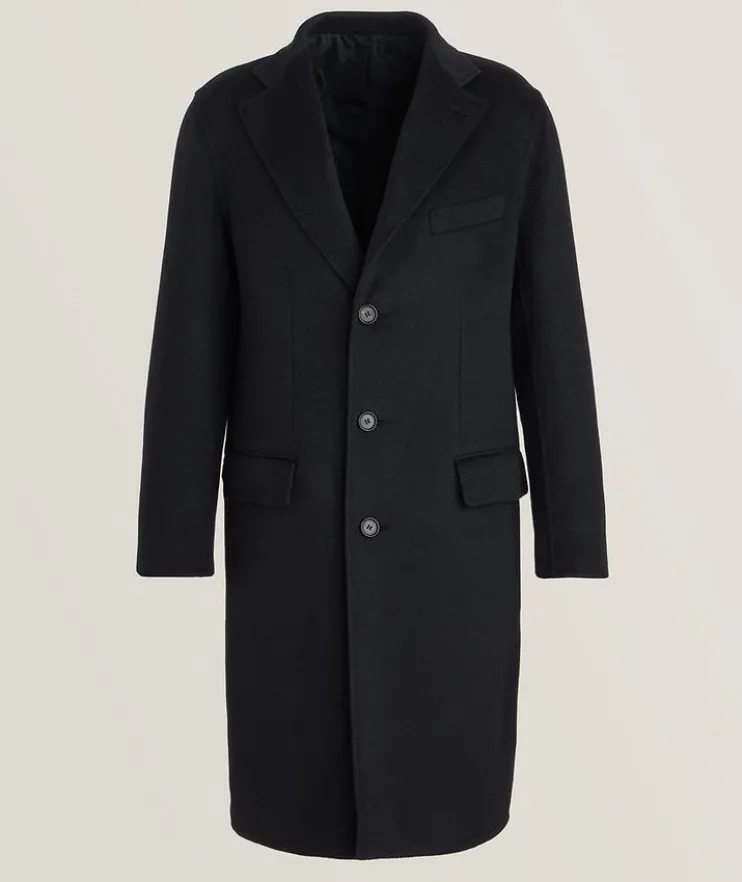 Brushed Cashmere Overcoat