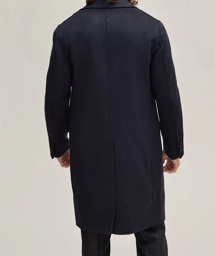 Brushed Cashmere Overcoat
