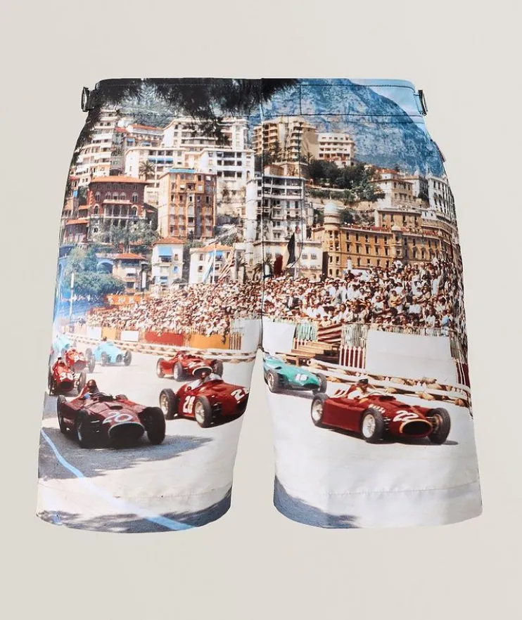 Bulldog Start Your Engines Mid-Length Swim Shorts