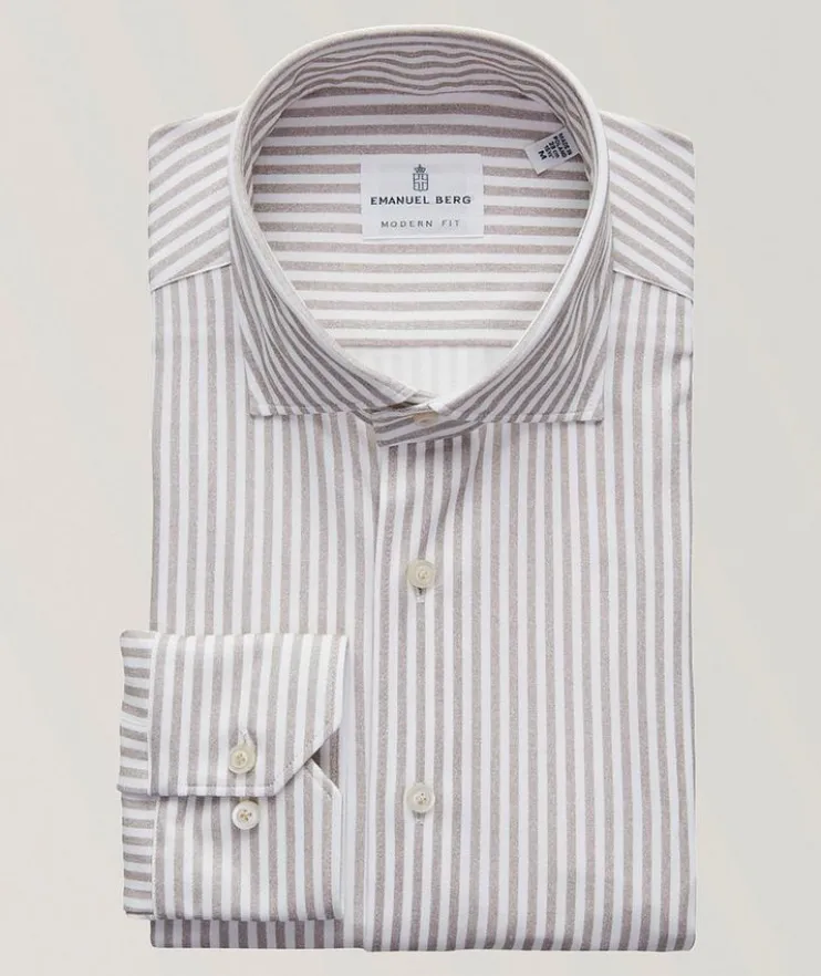 Byron Bengal Stripe 4Flex Dress Shirt