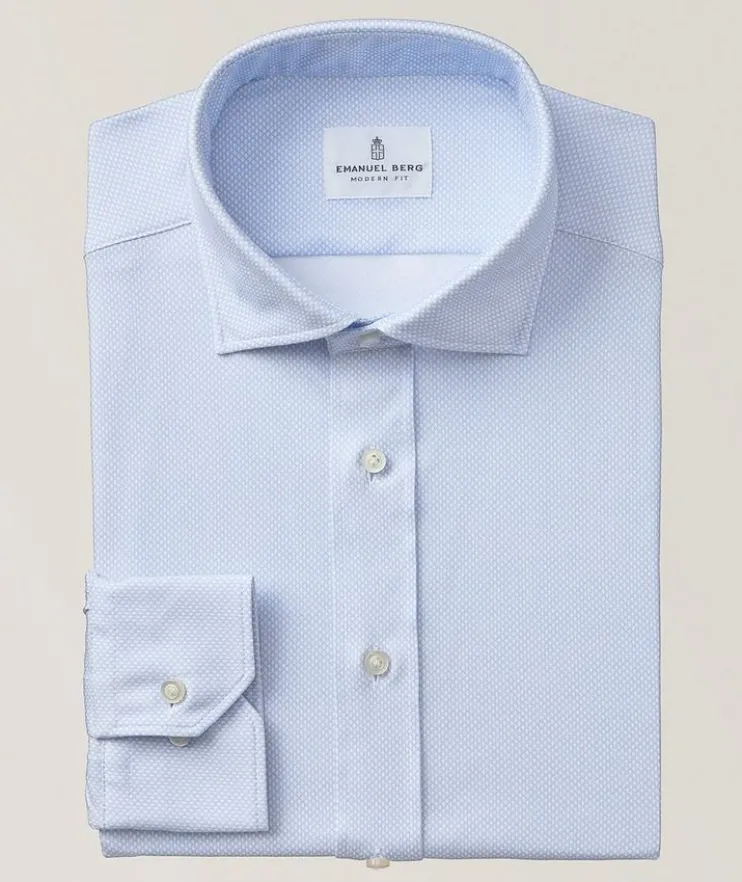 Byron Birdseye 4-Flex Dress Shirt