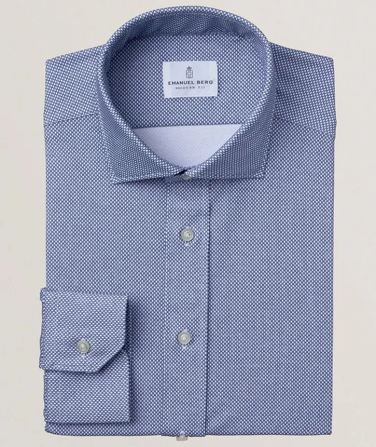 Byron 4-Flex Birdseye Dress Shirt