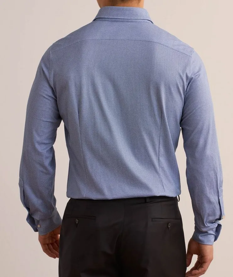 Byron 4-Flex Birdseye Dress Shirt