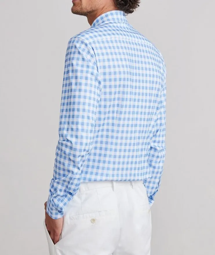 Byron Gingham Check 4Flex Dress Shirt