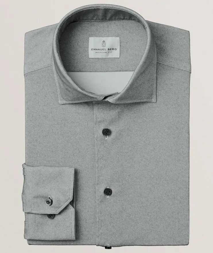 Byron Mélange 4-Flex Dress Shirt