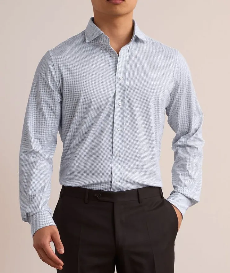 Byron Neat 4-Flex Dress Shirt