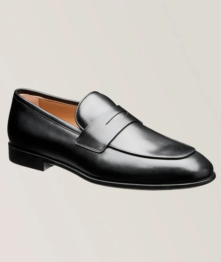 Calf Leather Penny Loafers