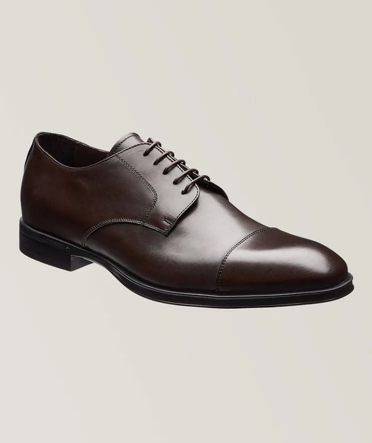 Calfskin Cap-Toe Derby