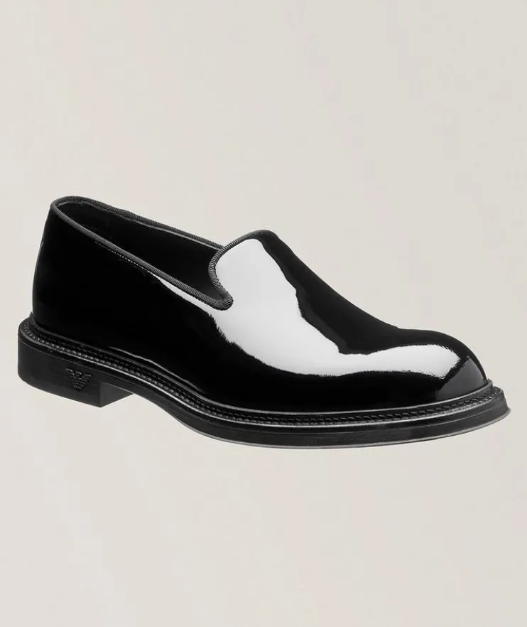 Calfskin Leather Slip-Ons