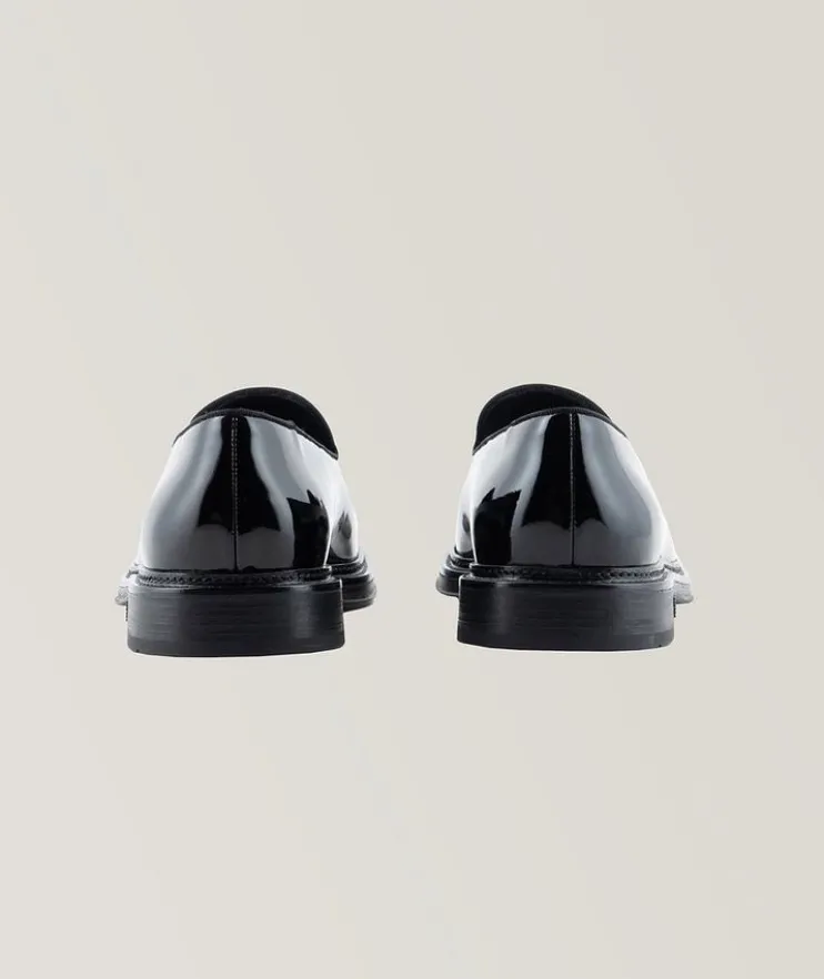 Calfskin Leather Slip-Ons