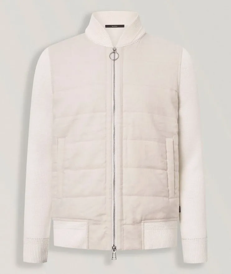 Calino Hybrid Full-Zip Sweater