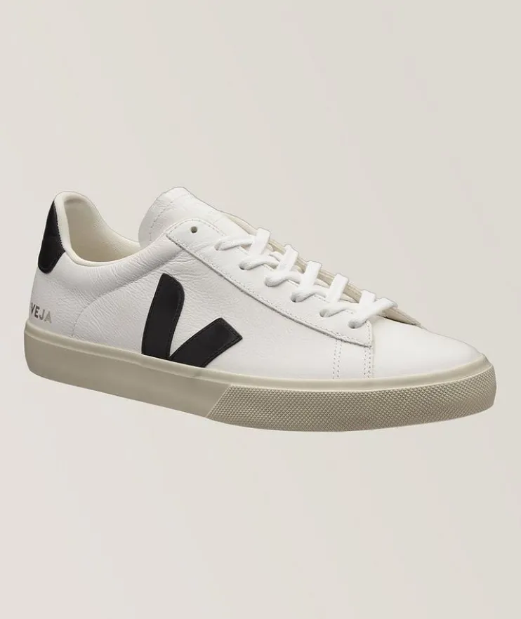 Campo Chrome-Free Leather Lace-Up Sneakers