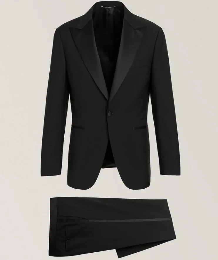Capri Peak Wool-Mohair Tuxedo
