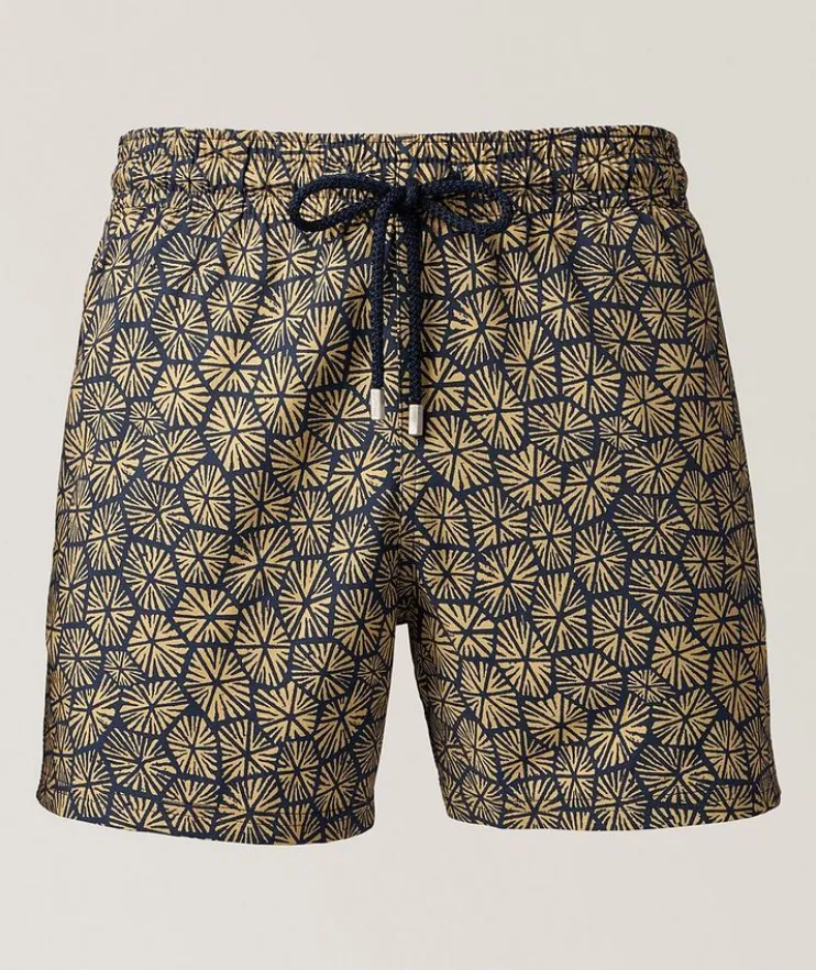 Carapaces Geo Stretch Swim Shorts