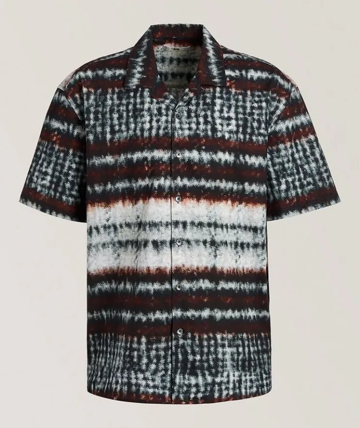 Carmine Digital Plaid Printed Shirt