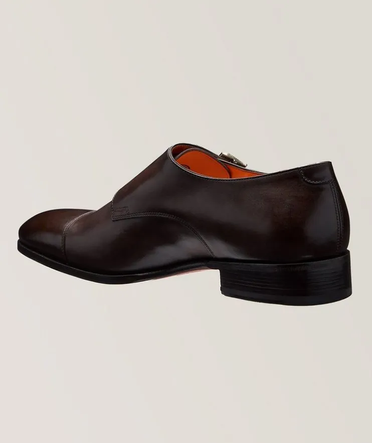 Carter Leather Monkstraps