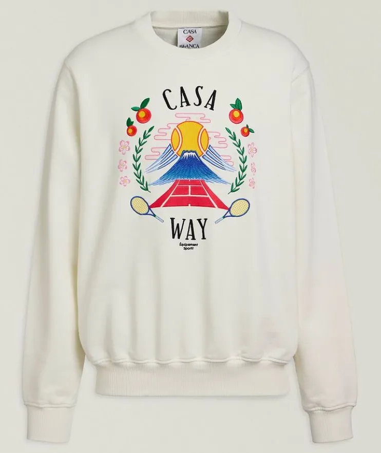 Casa Way Mountain Cotton Sweatshirt