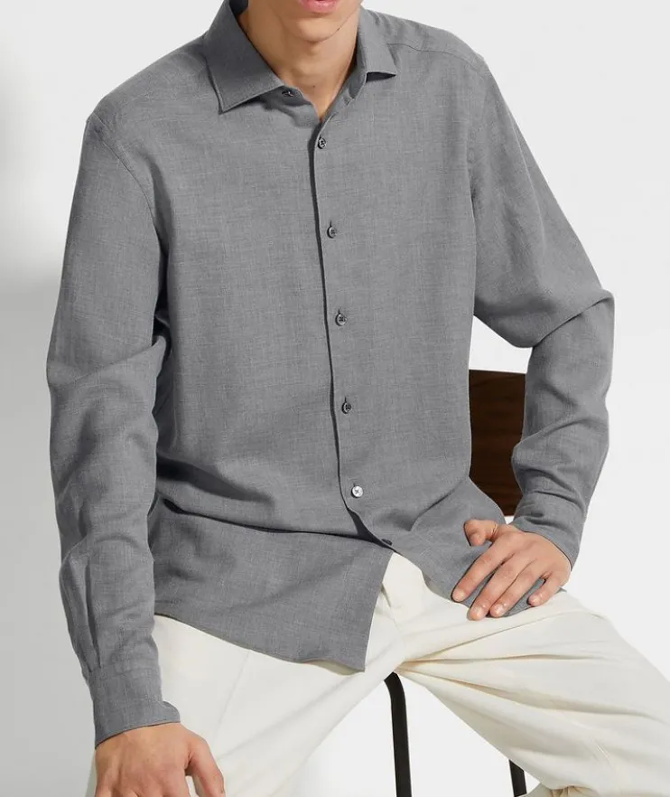 Cashco Cotton-Cashmere Shirt